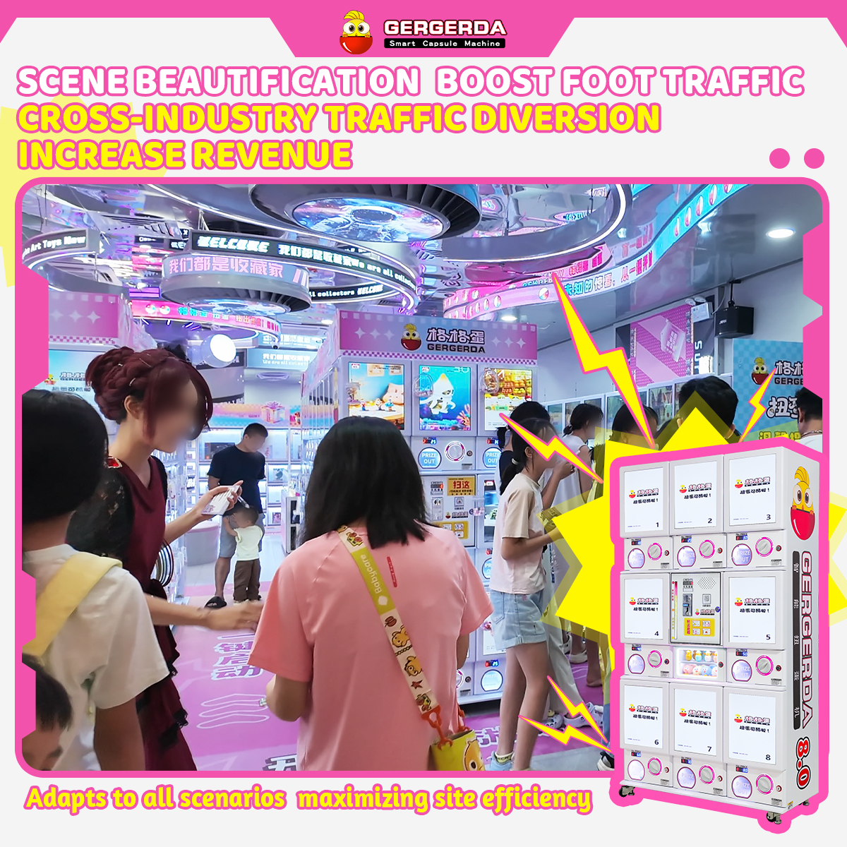 Multi-Location Capsule Machine